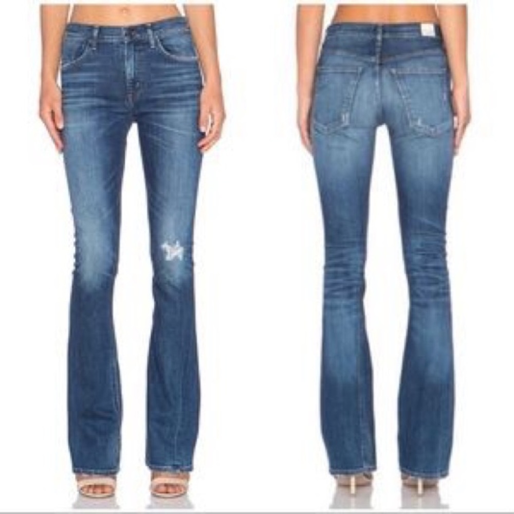 Citizens of humanity Sasha twist low slung flare